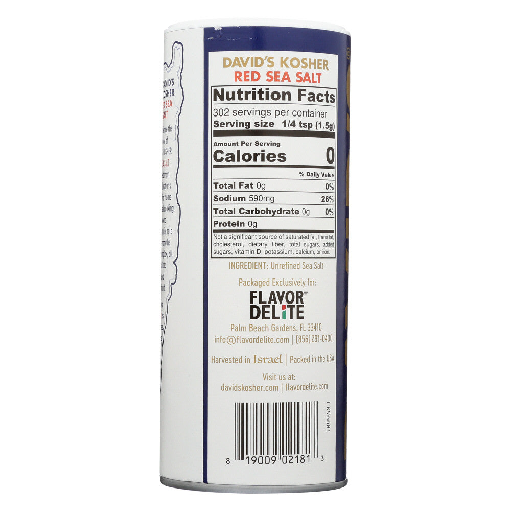 DAVIDS KSHR RED SEA SALT ( 12 X 16 OZ   )