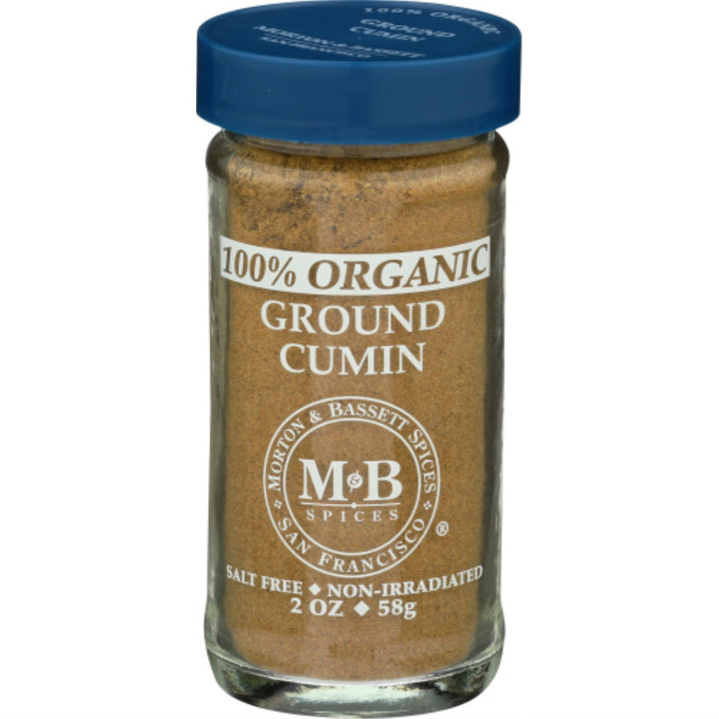 Morton & Bassett Organic Ground Cumin (3x2Oz)