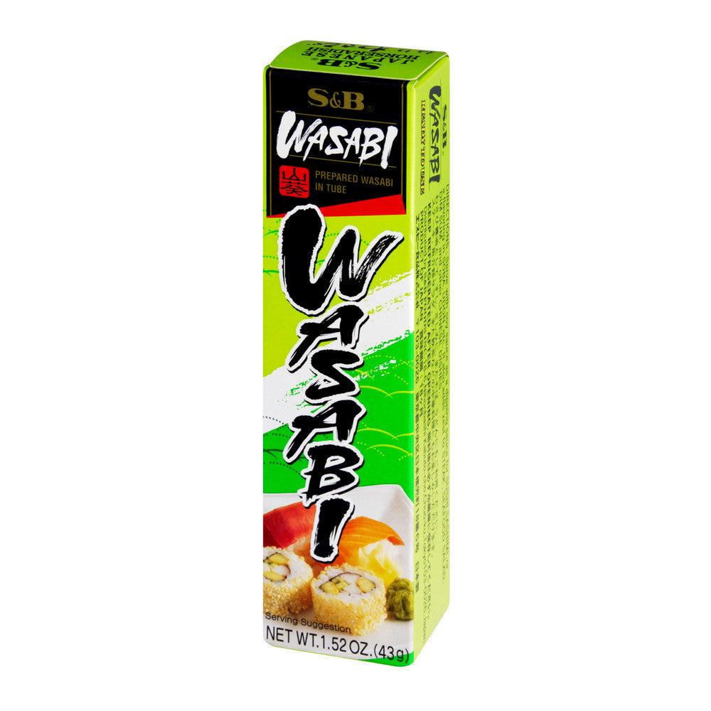 S&B Wasabi Prepared Wasabi In Tube (10x1.52Oz)